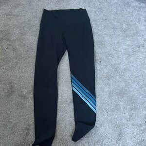 4 stripped Aviator nation leggings